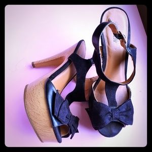 Open Toe Platform Heel